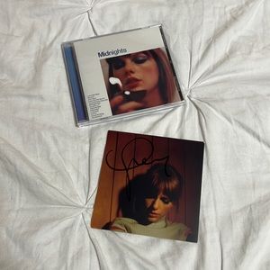 Taylor Swift Midnights SIGNED CD